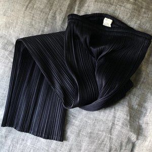 Issey Miyake Black Pleats Please Skirt Small Vintage